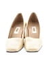 Talbots 100% Leather Ivory Tan Heels Size 6 - photo 2