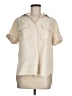 Unbranded Ivory Short Sleeve Blouse Size M (estimated) - photo 1