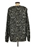 Cotton Bleu 100% Polyester Black Long Sleeve Blouse Size L - photo 2
