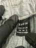 Shein 100% Polyester Gray Casual Pants Size 2 - photo 4