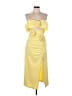 Elliatt Yellow Cocktail Dress Size L - photo 1
