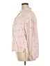 Time and Tru 100% Viscose Hearts Pink Long Sleeve Blouse Size XXL - photo 5