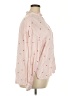 Time and Tru 100% Viscose Hearts Pink Long Sleeve Blouse Size XXL - photo 4