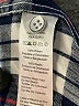 Jachs Girlfriend 100% Rayon Plaid Blue Short Sleeve Blouse Size XXL - photo 8