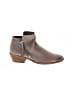 Sam Edelman 100% Leather Gray Tan Ankle Boots Size 6 - photo 1