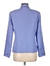 Appleseeds 100% Polyester Blue Purple 3/4 Sleeve Blouse Size 8 - photo 2