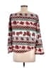 CLOCKHOUSE 100% Polyester Red 3/4 Sleeve Blouse Size EU (FR) 40 / US 8 - photo 2