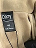 DAZY Solid Tan Casual Skirt Size M - photo 3