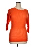 Joseph A. 100% Rayon Orange Pullover Sweater Size XL - photo 1