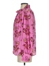 J.Crew 100% Polyester Hearts Pink Long Sleeve Blouse Size S - photo 5