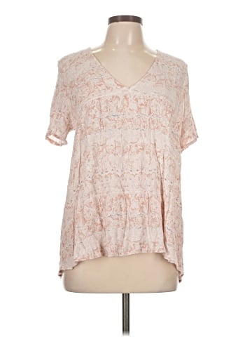 Cotton Bleu Short Sleeve Blouse (view 1)