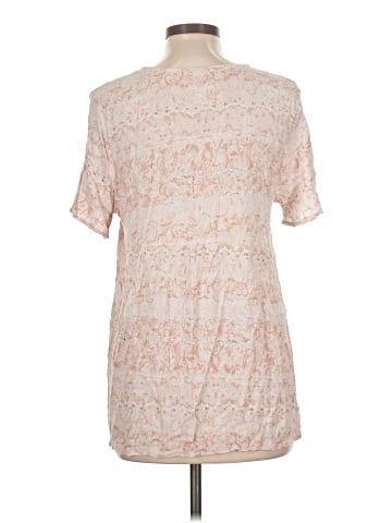Cotton Bleu Short Sleeve Blouse (view 2)