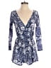 Boohoo Paisley Blue Romper Size 6 - photo 1