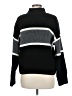 Sanctuary Stripes Black Turtleneck Sweater Size M - photo 2