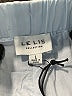 Le Lis 100% Cotton Blue Shorts Size L - photo 3