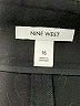 Nine West Solid Black Formal Skirt Size 16 - photo 4