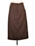Aritzia Solid Brown Formal Skirt Size 10 - photo 1