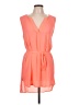 Mittoshop 100% Polyester Solid Orange Casual Dress Size L - photo 1