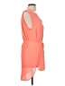 Mittoshop 100% Polyester Solid Orange Casual Dress Size L - photo 4