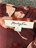Monday Fun 100% Polyester Burgundy 3/4 Sleeve Blouse Size L - photo 7