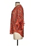 Vince Camuto 100% Polyester Red Short Sleeve Blouse Size S - photo 5