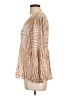 Chico's Tan Long Sleeve Blouse Size Lg (2) - photo 5