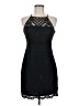 Express 100% Polyester Black Cocktail Dress Size 6 - photo 1