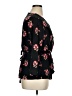 Old Navy 100% Rayon Black 3/4 Sleeve Blouse Size 1X - photo 4