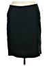 Merona 100% Polyester Solid Black Casual Skirt Size 6 - photo 1