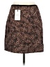 Greylin 100% Polyester Animal Print Brown Casual Skirt Size S - photo 2
