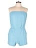 Dippin Daisy's Swimwear Solid Blue Romper Size XL - photo 1