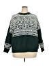 Maurices Print Green Pullover Sweater Size 20 (2) - photo 1