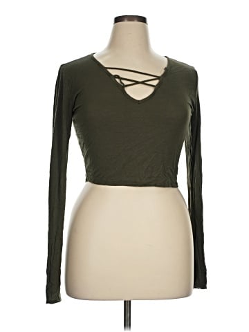Wet Seal Long Sleeve T-Shirt (view 1)