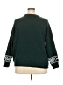 Maurices Print Green Pullover Sweater Size 20 (2) - photo 2