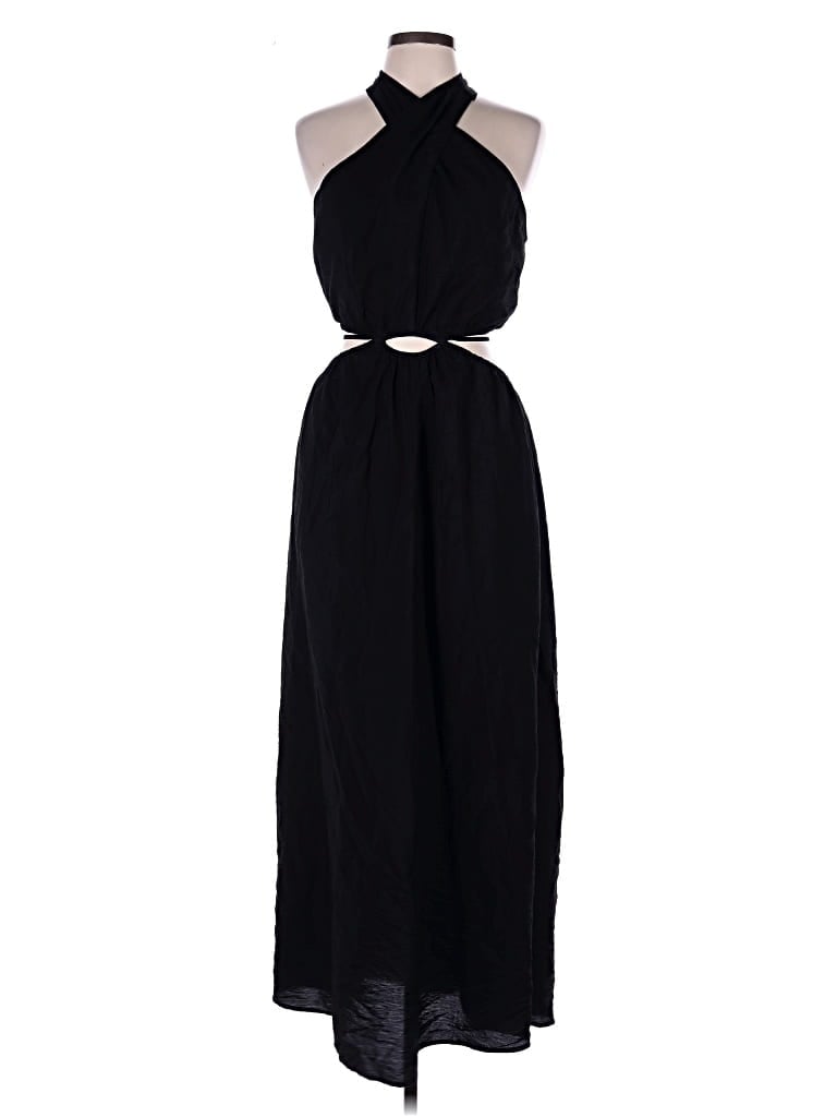 Pre-owned Yfb Casual Dress In Black