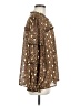 Mystree 100% Polyester Brown Long Sleeve Blouse Size M - photo 4