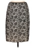 Xhilaration 100% Polyester Paisley Gray Formal Skirt Size 7 - 9 - photo 2