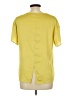 Bar III 100% Polyester Yellow Short Sleeve Top Size L - photo 2