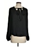Reset Black Long Sleeve Blouse Size S - photo 1