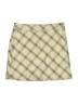 IZOD 100% Polyester Argyle Tan Casual Skirt Size 8 - photo 1