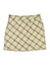 IZOD 100% Polyester Argyle Tan Casual Skirt Size 8 - photo 2