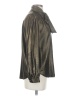J.Crew Factory Store 100% Polyester Metallic Silver Long Sleeve Blouse Size XS - photo 4