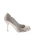 Stuart Weitzman Metallic Silver Gold Heels Size 6 - photo 1