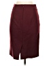 J.Crew 100% Wool Solid Burgundy Wool Skirt Size 00 - photo 2