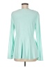 CeCe Teal Long Sleeve Top Size M - photo 2