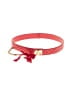 Lanvin Red Leather Belt Size 90 - photo 1