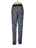 Topshop 100% Polyester Print Blue Casual Pants Size 8 - photo 2