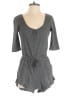 TOBI Solid Gray Romper Size XS - photo 1