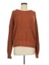 Gap 100% Cotton Solid Brown Pullover Sweater Size M - photo 1