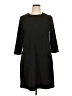 Bobeau Solid Black Casual Dress Size XL - photo 1